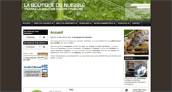 Desktop Screenshot of la-boutique-du-nuisible.fr